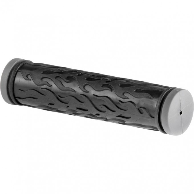 Грипсы VLG-386D2 Velo 125 мм чёрно-серые 150014