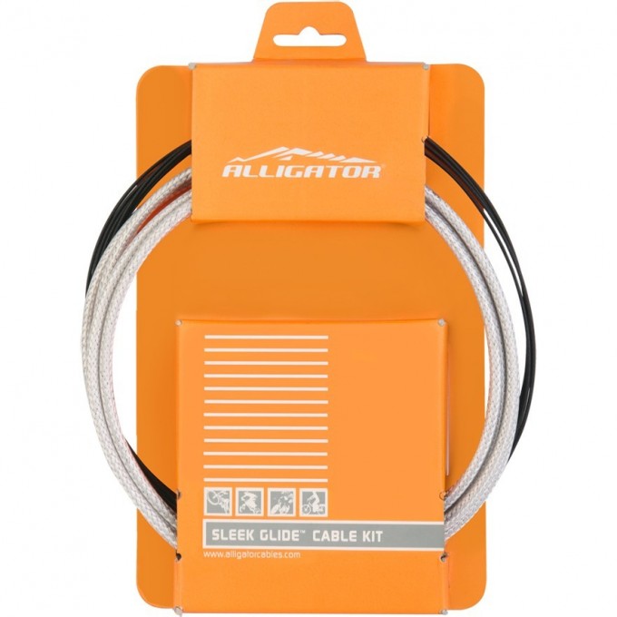 Комплект LY-SPTFE5 Alligator тросов переключателя с оболочкой и наконечникам 340009