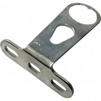 Кронштейн F17 для велокорзины М007 (H003) 25,4 мм, серебристый