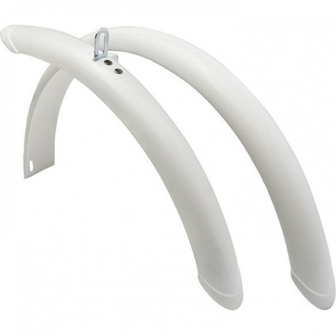 Крылья STELS 16"-18" FD-21-2F/R полноразмерные, белые 610140