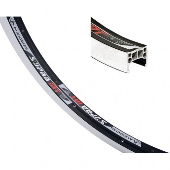 Обод 20" Supra MT Alexrims 48H двойной усиленный, чёрный