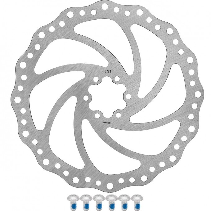 Ротор MK01 дискового тормоза 203 мм 510250