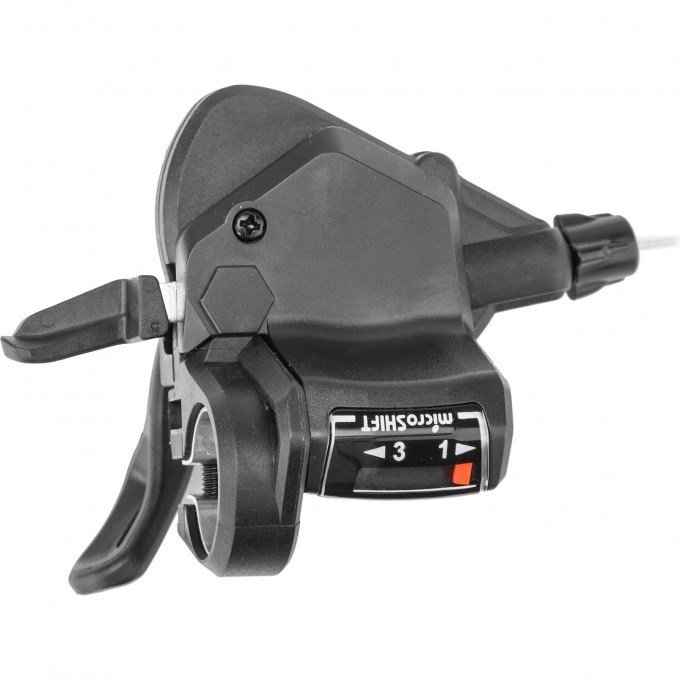 Шифтер/манетка левый Microshift TS39-3L, с тросом 1800 мм 590122