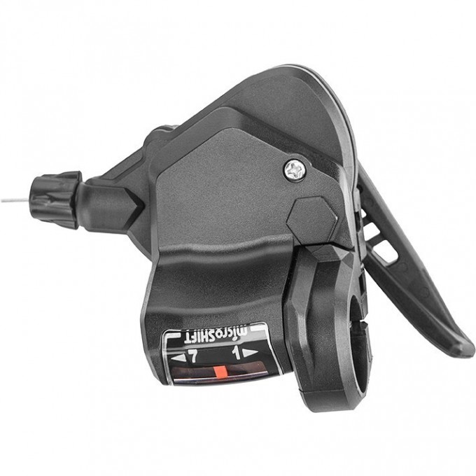 Шифтер/манетка правый Microshift TS38-7R, с тросом 2050 мм 590109