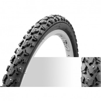 Велошина (камера+покрышка) INNOVA шипованная 28" 700 x 45C зимняя (120 шипов) IA -2908 с автовент.