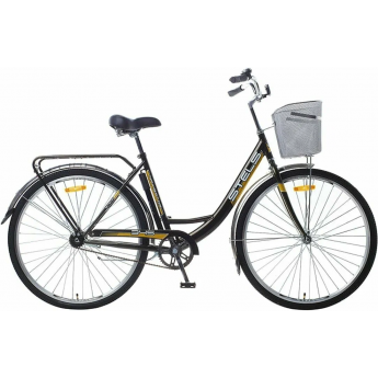 Велосипед STELS Navigator 28" 345 Z010/Z011 (с корзиной) (LU085343) черный